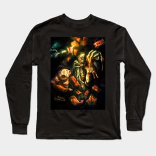 Hungry Zombie Long Sleeve T-Shirt